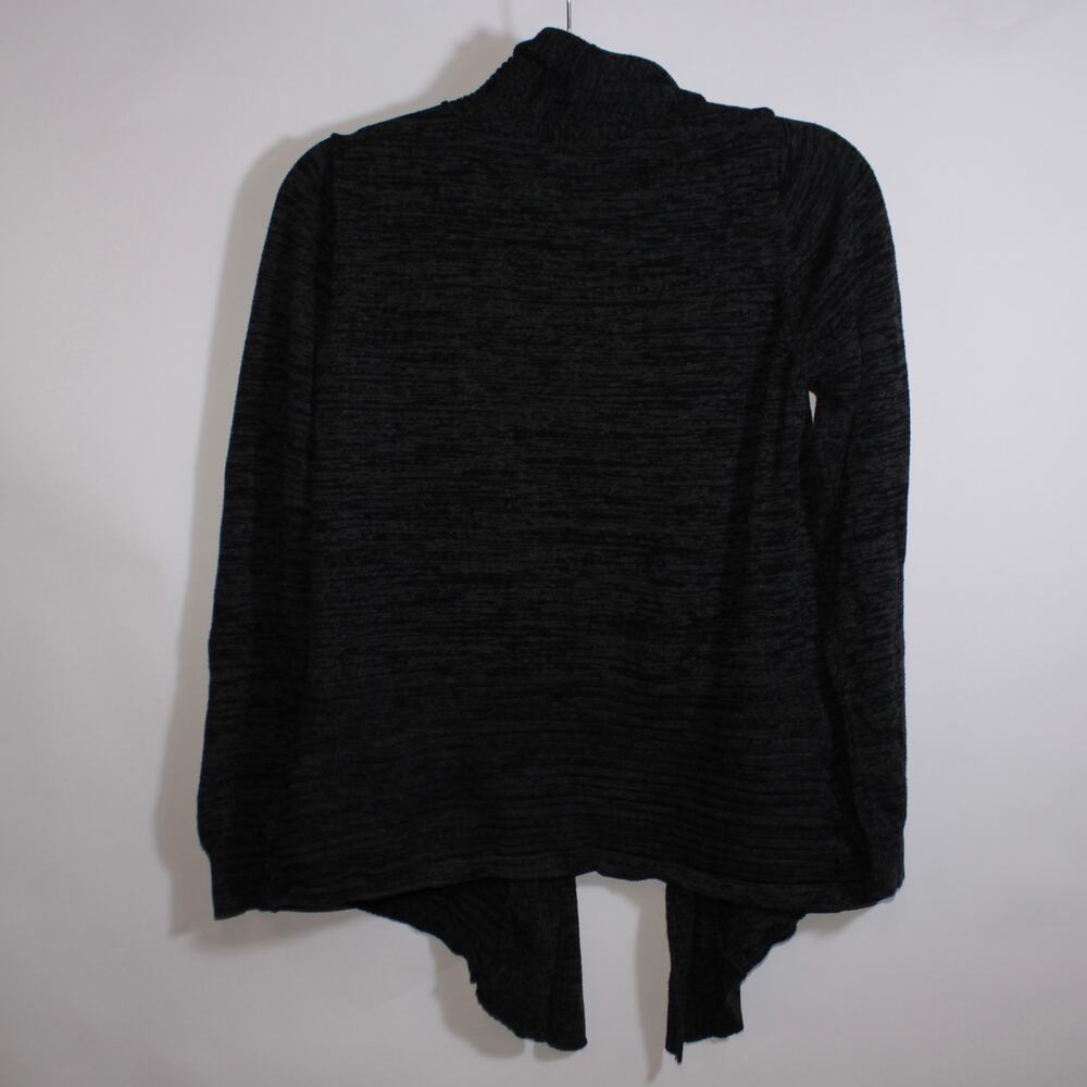 Apt. 9 Black And Gray Marled Button Up Cardigan S… - image 2